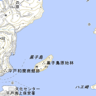 Pacific Spatial Solutions, Inc. 502904 平戸（ひらど Hirado）, 地形図 digital map