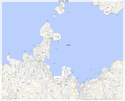 Pacific Spatial Solutions, Inc. 502905 志佐（しさ Shisa）, 地形図 digital map