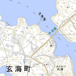 Pacific Spatial Solutions, Inc. 502926 波戸岬（はどのみさき Hadonomisaki）, 地形図 digital map