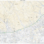 Pacific Spatial Solutions, Inc. 503003 中原（なかばる Nakabaru）, 地形図 digital map