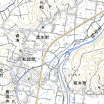 Pacific Spatial Solutions, Inc. 503007 大行司（だいぎょうじ Daigyoji）, 地形図 digital map
