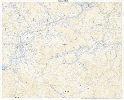 Pacific Spatial Solutions, Inc. 503205 野村 （のむら Nomura）, 地形図 digital map