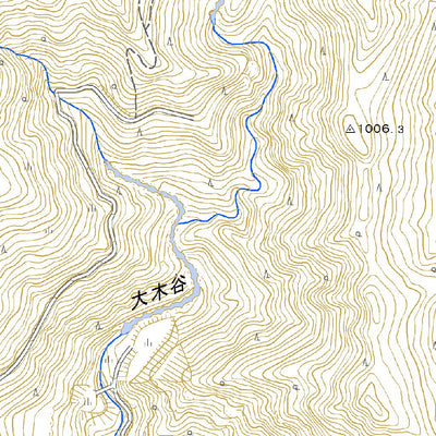 Pacific Spatial Solutions, Inc. 503363 弟地 （おとじ Otoji）, 地形図 digital map
