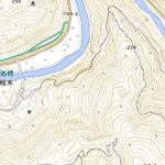 Pacific Spatial Solutions, Inc. 503410 奈半利 （なはり Nahari）, 地形図 digital map