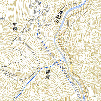 Pacific Spatial Solutions, Inc. 503470 阿波古見 （あわこみ Awakomi）, 地形図 digital map