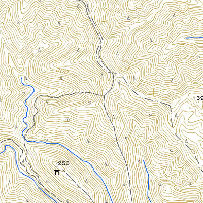 Pacific Spatial Solutions, Inc. 503536 滝の拝 （たきのはい Takinohai）, 地形図 digital map