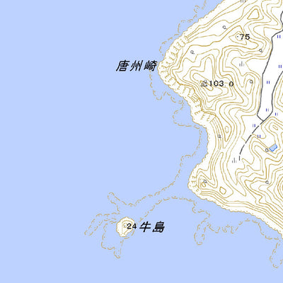 Pacific Spatial Solutions, Inc. 512941 廻（まわり Mawari）, 地形図 digital map