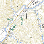 Pacific Spatial Solutions, Inc. 513134 長門峡 （ちょうもんきょう Chomonkyo）, 地形図 digital map