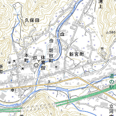 Pacific Spatial Solutions, Inc. 513147 六日市 （むいかいち Muikaichi）, 地形図 digital map