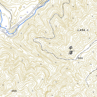 Pacific Spatial Solutions, Inc. 513164 宇田 （うた Uta）, 地形図 digital map