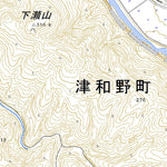 Pacific Spatial Solutions, Inc. 513166 日原 （にちはら Nichihara）, 地形図 digital map