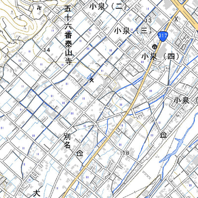 Pacific Spatial Solutions, Inc. 513207 今治西部 （いまばりせいぶ Imabariseibu）, 地形図 digital map
