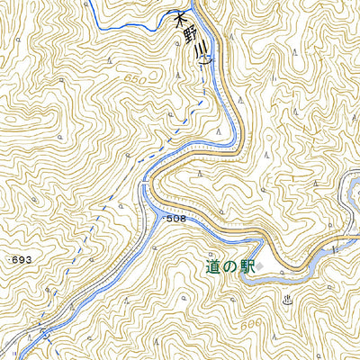 Pacific Spatial Solutions, Inc. 513240 宇佐郷 （うさごう Usago）, 地形図 digital map