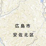 Pacific Spatial Solutions, Inc. 513264 可部 （かべ Kabe）, 地形図 digital map