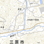 Pacific Spatial Solutions, Inc. 513267 下徳良 （しもとくら Shimotokura）, 地形図 digital map