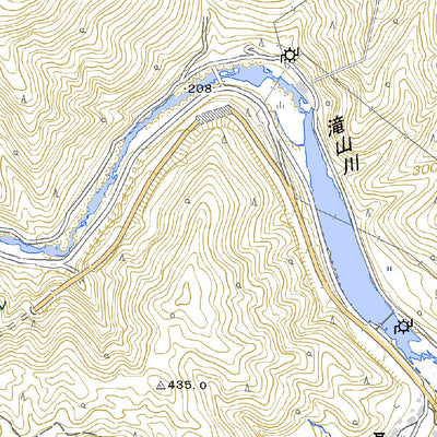 Pacific Spatial Solutions, Inc. 513272 加計 （かけ Kake）, 地形図 digital map