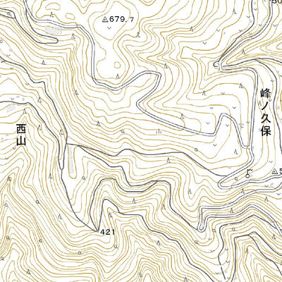 Pacific Spatial Solutions, Inc. 513306 阿波池田 （あわいけだ Awaikeda）, 地形図 digital map
