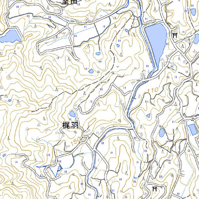 Pacific Spatial Solutions, Inc. 513327 滝宮 （たきのみや Takinomiya）, 地形図 digital map
