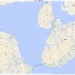 Pacific Spatial Solutions, Inc. 513330 瀬戸田 （せとだ Setoda）, 地形図 digital map