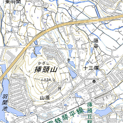 Pacific Spatial Solutions, Inc. 513337 白峰山 （しらみねやま Shiramineyama）, 地形図 digital map