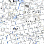 Pacific Spatial Solutions, Inc. 513430 高松南部 （たかまつなんぶ Takamatsunambu）, 地形図 digital map
