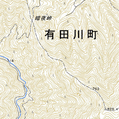 Pacific Spatial Solutions, Inc. 513503 紀伊清水（きいしみず Kiishimizu）, 地形図 digital map