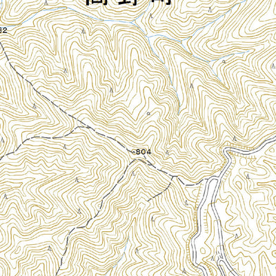 Pacific Spatial Solutions, Inc. 513524 高野山（こうやさん Koyasan）, 地形図 digital map