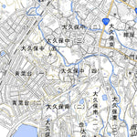 Pacific Spatial Solutions, Inc. 513542 樽井（たるい Tarui）, 地形図 digital map