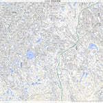 Pacific Spatial Solutions, Inc. 513553 岸和田東部（きしわだとうぶ Kishiwadatobu）, 地形図 digital map
