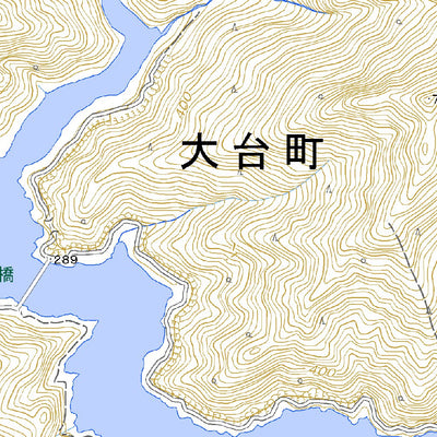 Pacific Spatial Solutions, Inc. 513631 宮川貯水池 （みやがわちょすいち Miyagawachosuichi）, 地形図 digital map