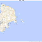 Pacific Spatial Solutions, Inc. 513921 神津島（こうづしま Kozushima）, 地形図 digital map