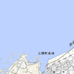Pacific Spatial Solutions, Inc. 523117 三隅 （みすみ Misumi）, 地形図 digital map