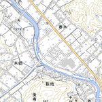 Pacific Spatial Solutions, Inc. 523204 八重 （やえ Yae）, 地形図 digital map