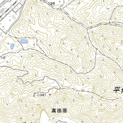 Pacific Spatial Solutions, Inc. 523206 甲立 （こうたち Kotachi）, 地形図 digital map