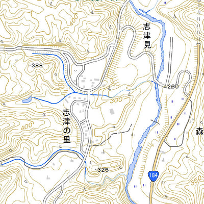 Pacific Spatial Solutions, Inc. 523255 三瓶山東部 （さんべさんとうぶ Sambesantobu）, 地形図 digital map
