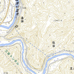 Pacific Spatial Solutions, Inc. 523267 湯村 （ゆむら Yumura）, 地形図 digital map