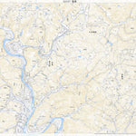 Pacific Spatial Solutions, Inc. 523327 福渡 （ふくわたり Fukuwatari）, 地形図 digital map