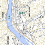 Pacific Spatial Solutions, Inc. 523327 福渡 （ふくわたり Fukuwatari）, 地形図 digital map