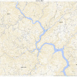 Pacific Spatial Solutions, Inc. 523336 西川 （にしがわ Nishigawa）, 地形図 digital map