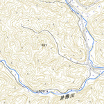 Pacific Spatial Solutions, Inc. 523352 上石見 （かみいわみ Kamiiwami）, 地形図 digital map