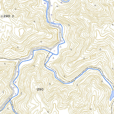 Pacific Spatial Solutions, Inc. 523432 上月（こうづき Kozuki）, 地形図 digital map