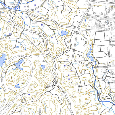 Pacific Spatial Solutions, Inc. 523717 山梨 （やまなし Yamanashi）, 地形図 digital map