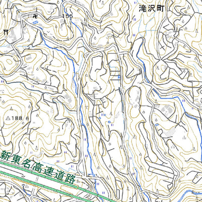 Pacific Spatial Solutions, Inc. 523725 伊平 （いだいら Idaira）, 地形図 digital map