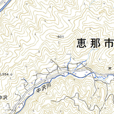 Pacific Spatial Solutions, Inc. 523773 明智 （あけち Akechi）, 地形図 digital map