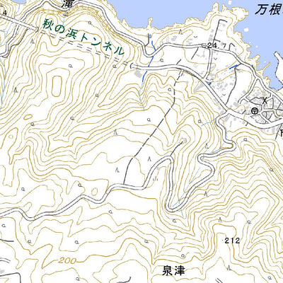 Pacific Spatial Solutions, Inc. 523913 大島北部（おおしまほくぶ Oshimahokubu）, 地形図 digital map