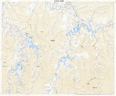Pacific Spatial Solutions, Inc. 524060 坂畑（さかはた Sakahata）, 地形図 digital map