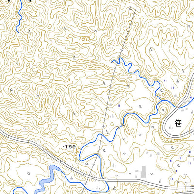 Pacific Spatial Solutions, Inc. 524060 坂畑（さかはた Sakahata）, 地形図 digital map