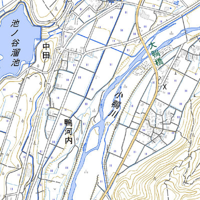Pacific Spatial Solutions, Inc. 533306 関金宿 （せきがねじゅく Sekiganejuku）, 地形図 digital map