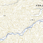 Pacific Spatial Solutions, Inc. 533520 四辻 （よつつじ Yotsutsuji）, 地形図 digital map