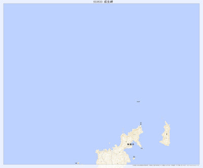 Pacific Spatial Solutions, Inc. 533533 成生岬 （なりゅうざき Naryuzaki）, 地形図 digital map